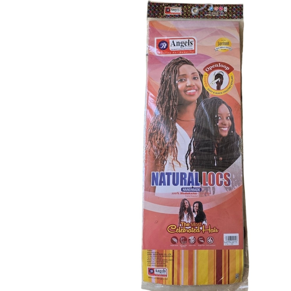 Angels Natural Locs Handmade Crochet Braids 1/350 Hair Extensions